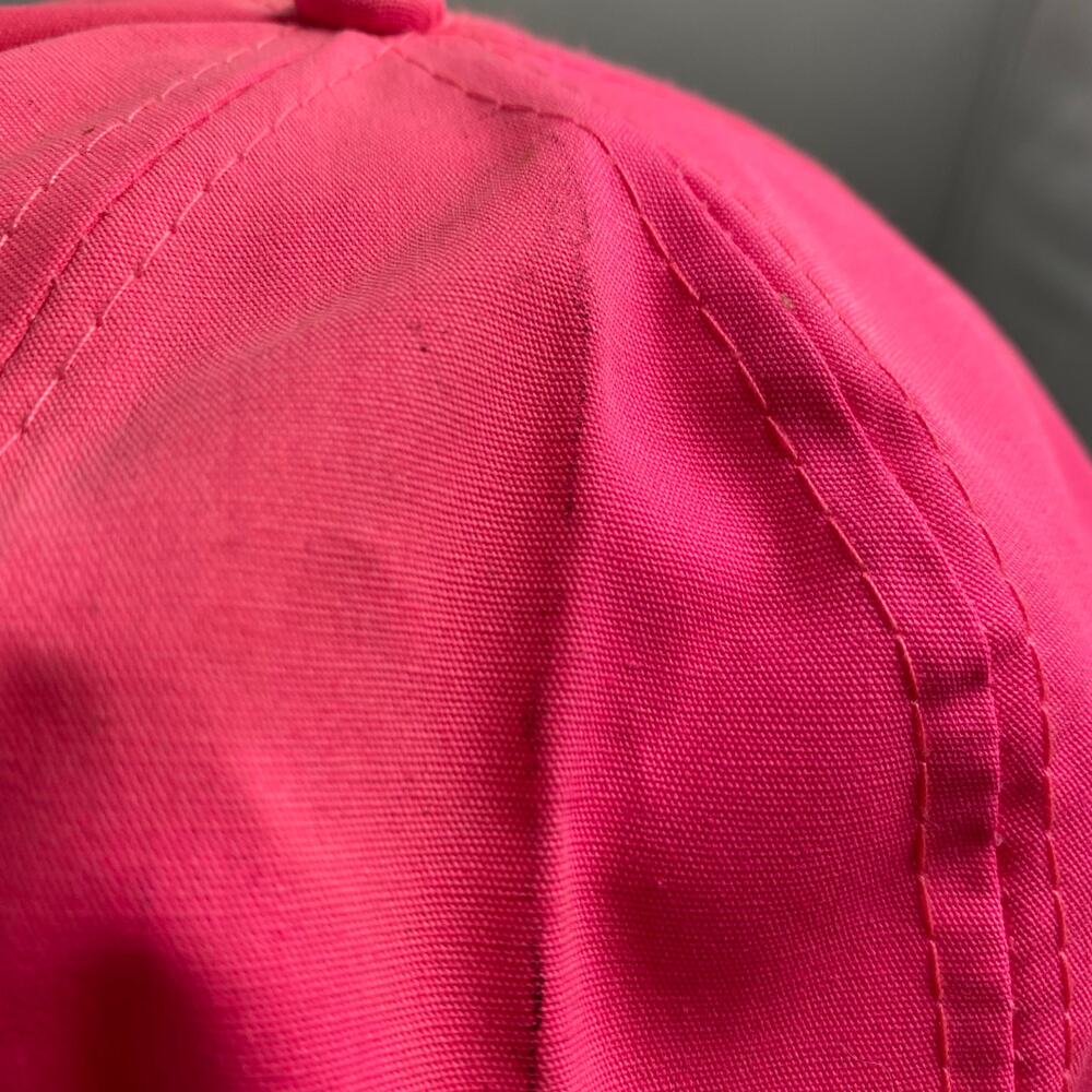 Vintage RHS Racing Head Service Rope Hat Memphis TN Performance Engines Pink - Picture 7 of 7
